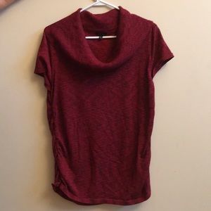 APT Nine Red Sweater Short Sleeve XL